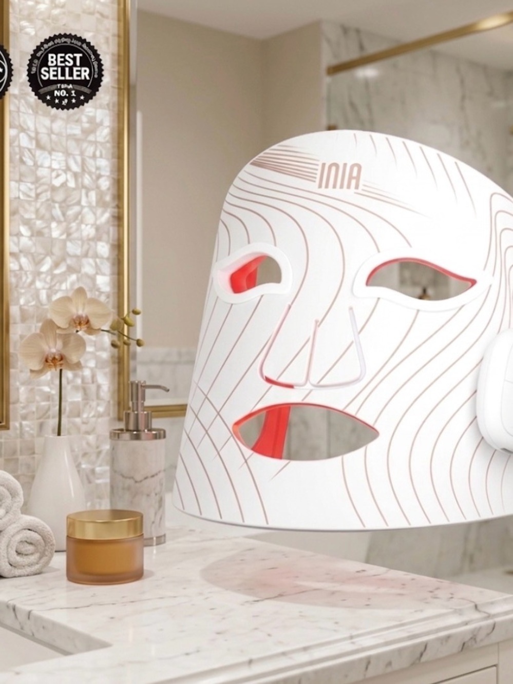 INIA Glow 2 LED Face Mask - Brand New / Sealed⁠